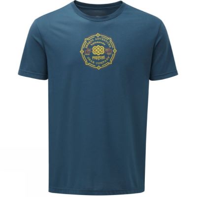 Tee Sherpa Kimti Hombre - Indigo - Chile GIC509243